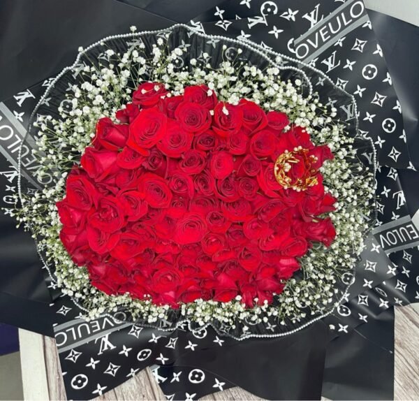 Ramo de 100 Rosas