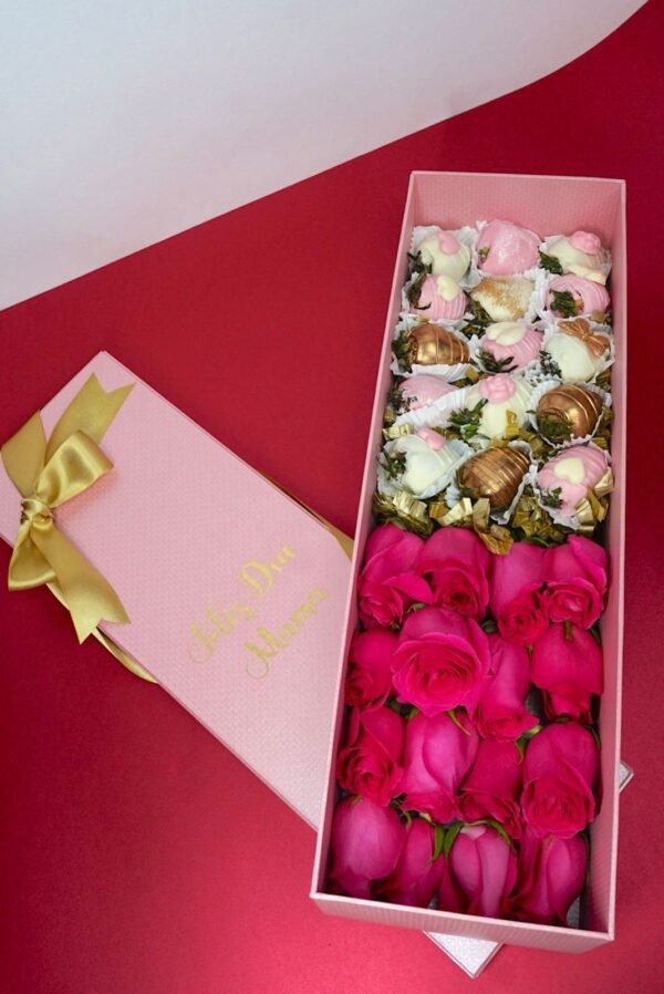 Caja de lujo Oslo - Roses and Berries Grand