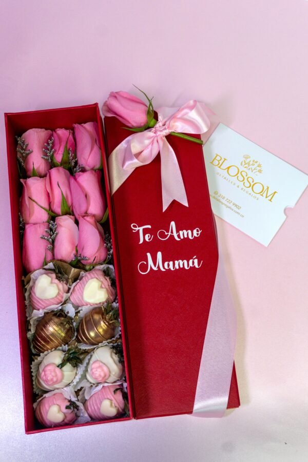 Caja de lujo París - Rose and Berries