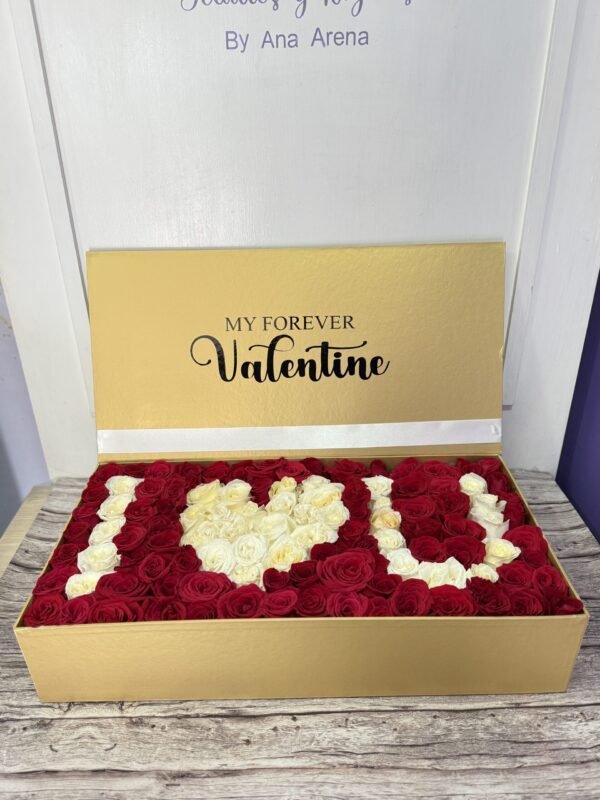 Estuche XL I ❤️U 110 Rosas