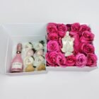 Caja de lujo Divina Gracia con Virgen iluminada LED, champaña JP Chenet y fresas con chocolate para el Día de la Madre – Blossom Cartagena