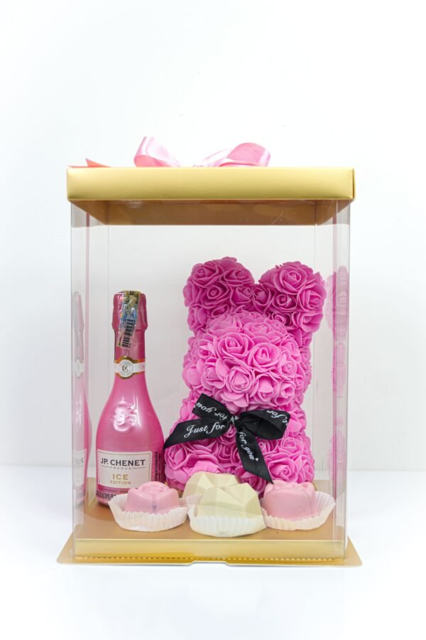 Bunny Love Conejo Teddy de flores de foamy, JP 200ml y rellenos