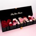 Caja de lujo La Gran Mamá con letras florales MAMÁ para el Día de la Madre – Blossom Cartagena